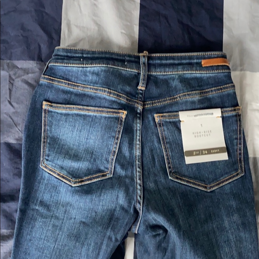 NWT $138 Pilcro high-rise bootcut jeans